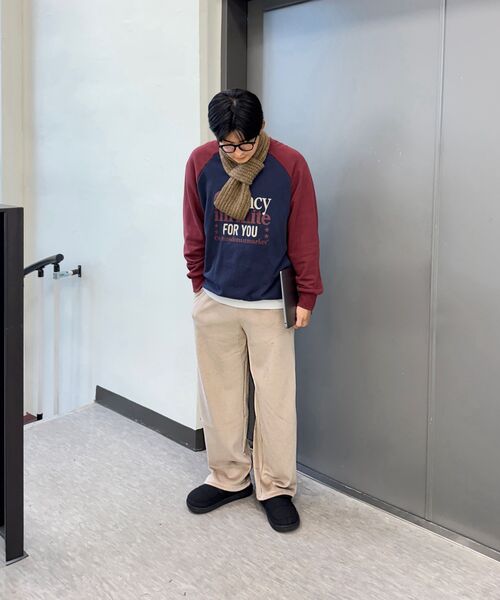 CACTUSDONUTMARKET(カクタスドーナツマーケット)の「Fancy Infinite Raglan Sweatshirt - Burgundy(スウェット・レディース・その他・LARGE)」の8枚目の写真