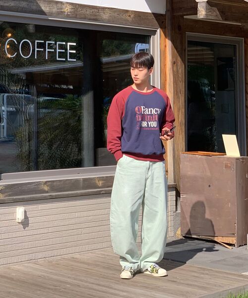 CACTUSDONUTMARKET(カクタスドーナツマーケット)の「Fancy Infinite Raglan Sweatshirt - Burgundy(スウェット・レディース・その他・LARGE)」の14枚目の写真