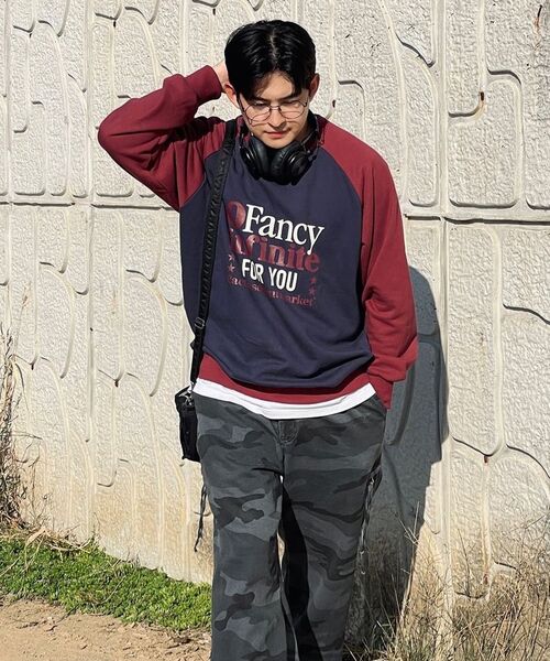 CACTUSDONUTMARKET(カクタスドーナツマーケット)の「Fancy Infinite Raglan Sweatshirt - Burgundy(スウェット・レディース・その他・LARGE)」の17枚目の写真
