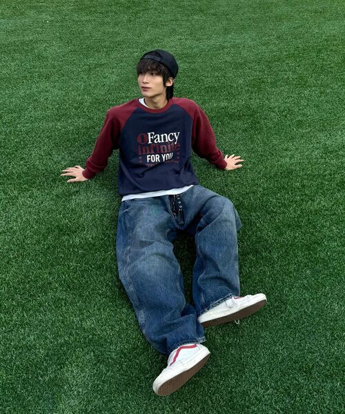 CACTUSDONUTMARKET(カクタスドーナツマーケット)の「Fancy Infinite Raglan Sweatshirt - Burgundy(スウェット・レディース・その他・LARGE)」の19枚目の写真