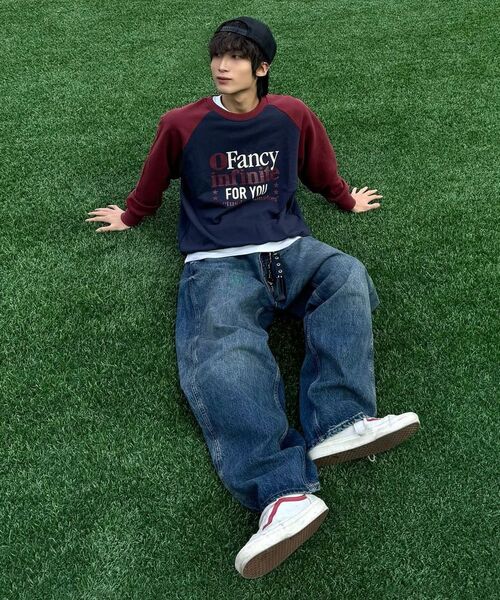 CACTUSDONUTMARKET(カクタスドーナツマーケット)の「Fancy Infinite Raglan Sweatshirt - Burgundy(スウェット・レディース・その他・LARGE)」の21枚目の写真