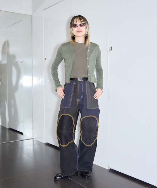 CITYSHOP（シティーショップ）の「ASHER AMELIA VINTAGE TEE L232-J101：Tシャツ（Tシャツ/カットソー・レディース・カーキ・SMALL）」の3枚目の写真