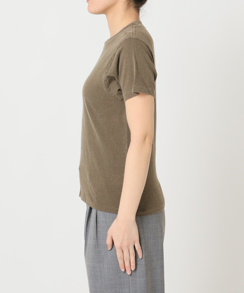CITYSHOP（シティーショップ）の「ASHER AMELIA VINTAGE TEE L232-J101：Tシャツ（Tシャツ/カットソー・レディース・カーキ・SMALL）」の10枚目の写真