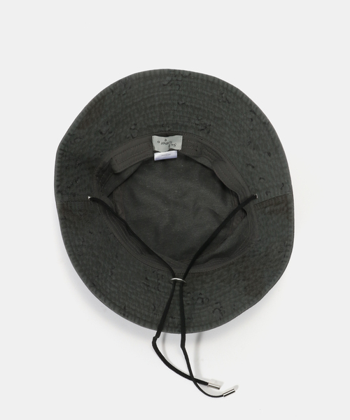 SUBLIME（サブライム）の「SUBLiMEROW / サブライムロー DYED CAMO SAFARI HAT（ハット・レディース・ピンク/サックスブルー/ブラック・FREE）」の8枚目の写真