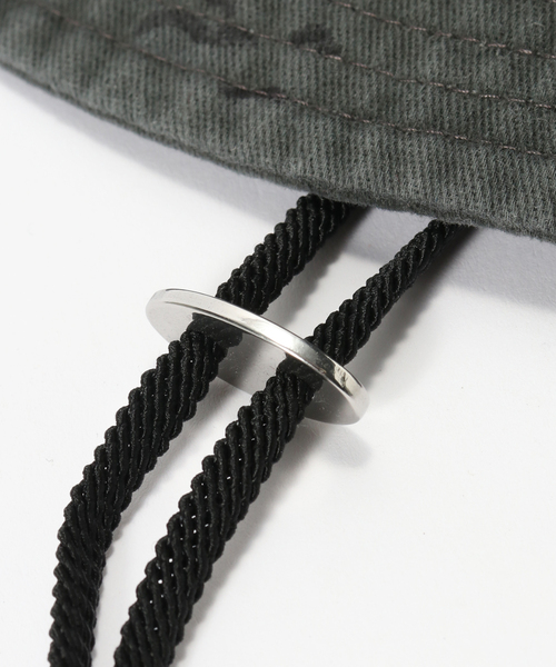 SUBLIME（サブライム）の「SUBLiMEROW / サブライムロー DYED CAMO SAFARI HAT（ハット・レディース・ピンク/サックスブルー/ブラック・FREE）」の9枚目の写真