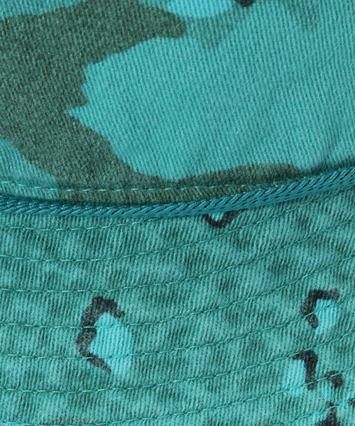 SUBLIME（サブライム）の「SUBLiMEROW / サブライムロー DYED CAMO SAFARI HAT（ハット・レディース・ピンク/サックスブルー/ブラック・FREE）」の13枚目の写真