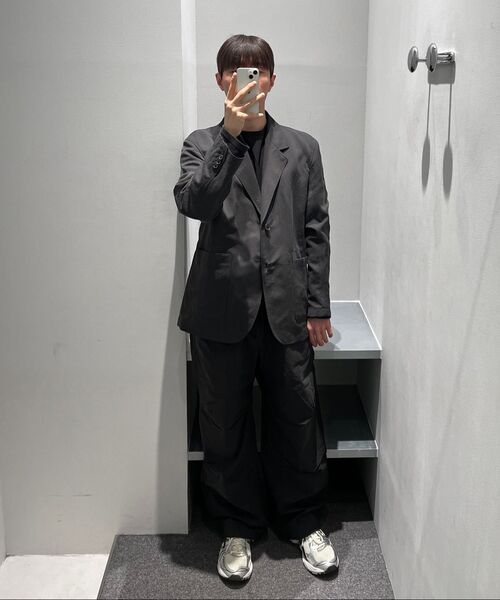 INSILENCE(インサイロンス)の「エイシッドナイロンブレザー ブラウン(テーラードジャケット・レディース・その他・SMALL/MEDIUM/LARGE)」の5枚目の写真
