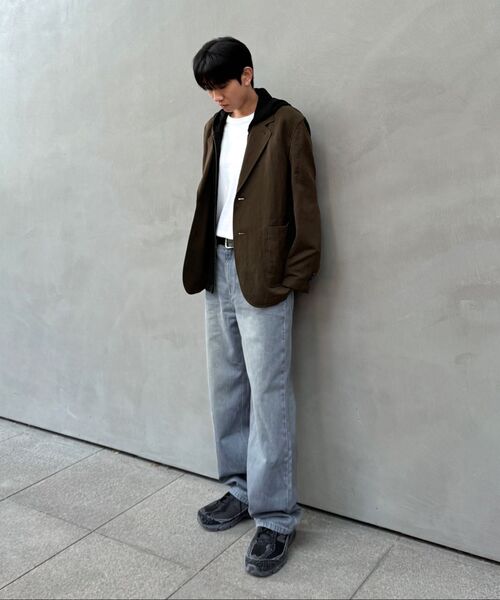 INSILENCE(インサイロンス)の「エイシッドナイロンブレザー ブラウン(テーラードジャケット・レディース・その他・SMALL/MEDIUM/LARGE)」の6枚目の写真