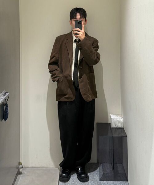 INSILENCE(インサイロンス)の「エイシッドナイロンブレザー ブラウン(テーラードジャケット・レディース・その他・SMALL/MEDIUM/LARGE)」の7枚目の写真