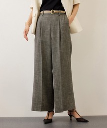 ROPE' | カラミ織りワンタックワイドパンツ/セットアップ対応・イージーケア(その他パンツ)