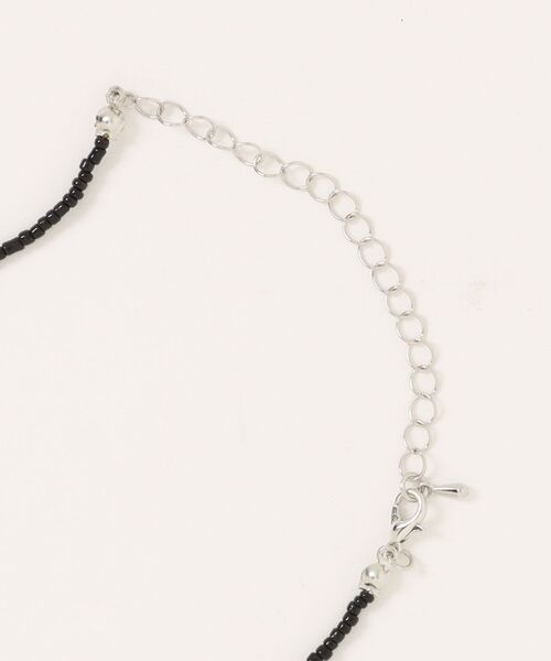 mysty woman（ミスティウーマン）の「フラワービーズネックレス 671509（ネックレス・レディース・ブラウン・FREE）」の12枚目の写真