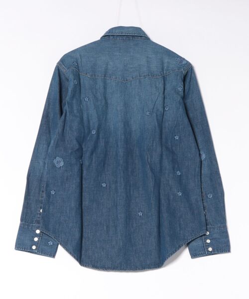 Lee(リー)の「Wrangler/ラングラー【US ORIGINAL】27MW ウエスタンデニムシャツ フラワーエンブロイダリー(シャツ/ブラウス・メンズ・ブルー・LARGE/MEDIUM/SMALL)」の15枚目の写真