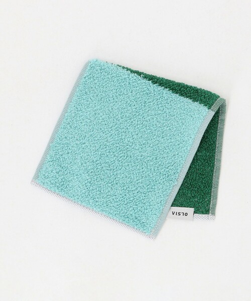 green label relaxing（グリーンレーベルリラクシング）の「＜OLSIA＞2Couleurs ハーフハンカチタオル（ハンカチ/ハンドタオル・レディース・レッド/ワイン/ライトピンク/オレンジ/イエロー/ケリーグリーン・FREE）」の21枚目の写真