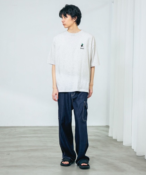 LAKOLE(ラコレ)の「ヒゲオジサガラTEE / 647922(Tシャツ/カットソー・メンズ・ネイビー/ホワイト/ライトグレー/ブラック・LARGE/MEDIUM/X-LARGE)」の12枚目の写真