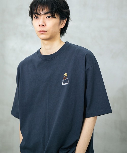 LAKOLE(ラコレ)の「ヒゲオジサガラTEE / 647922(Tシャツ/カットソー・メンズ・ネイビー/ホワイト/ライトグレー/ブラック・LARGE/MEDIUM/X-LARGE)」の14枚目の写真