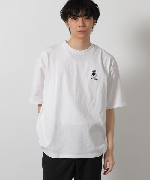 LAKOLE(ラコレ)の「ヒゲオジサガラTEE / 647922(Tシャツ/カットソー・メンズ・ネイビー/ホワイト/ライトグレー/ブラック・LARGE/MEDIUM/X-LARGE)」の16枚目の写真