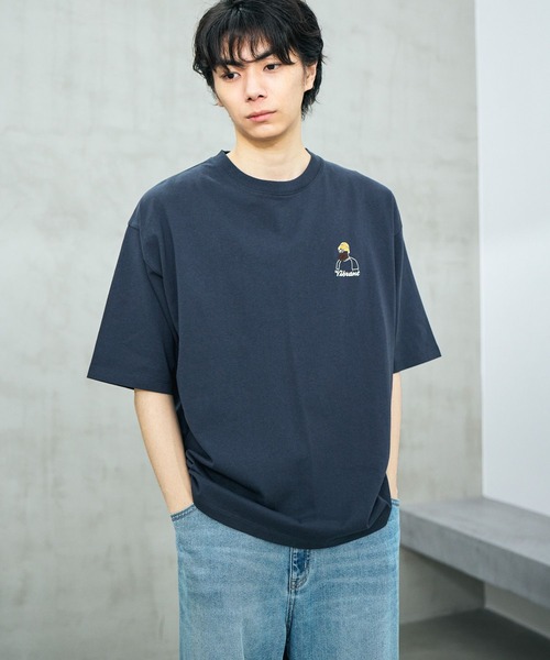 LAKOLE(ラコレ)の「ヒゲオジサガラTEE / 647922(Tシャツ/カットソー・メンズ・ネイビー/ホワイト/ライトグレー/ブラック・LARGE/MEDIUM/X-LARGE)」の7枚目の写真