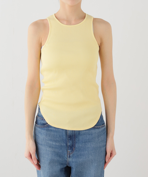 IENA（イエナ）の「BOWTE/バウト HIGH TWIST COTTON TK TOP タンクトップ 261-02-0004（タンクトップ・レディース・イエロー・FREE）」の3枚目の写真