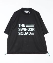 SWINGGGR（スウィンガー）の「THE SWINGGGR/ザ スウィンガー/SWG SQUAD MESH MOCK TEE（Tシャツ/カットソー）」
