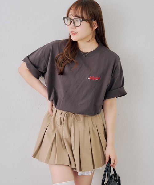 Another Branch olive des olive（アナザーブランチオリーブデオリーブ）の「【人気シリーズ！】オバケ刺繍Tシャツ（Tシャツ/カットソー・レディース・オートミール/スミクロ/サックスブルー/オフホワイト・FREE）」の13枚目の写真