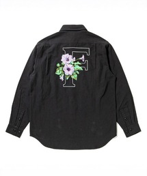 ms6482- L-S HEMP UTILITY SHIRT ミリタリーシャツ(26-080)