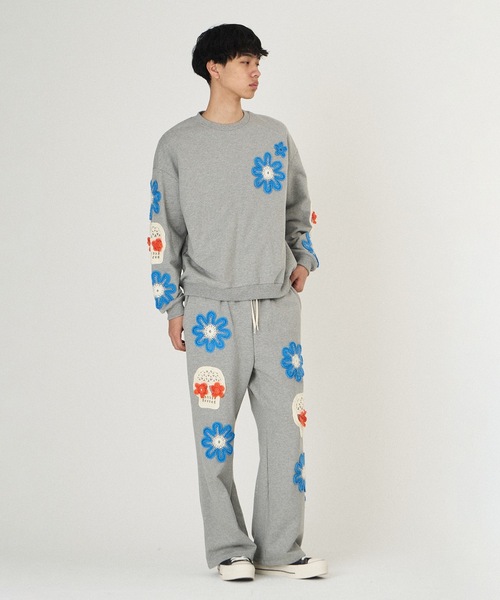 DISCOVERED(ディスカバード)の「MEXICO MOCHIEF SWEAT(スウェット・メンズ・グレー/ブラック・1/3)」の5枚目の写真