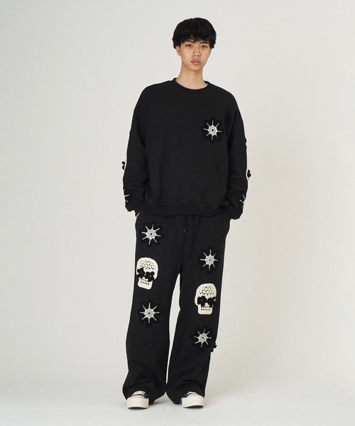 DISCOVERED(ディスカバード)の「MEXICO MOCHIEF SWEAT(スウェット・メンズ・グレー/ブラック・1/3)」の8枚目の写真