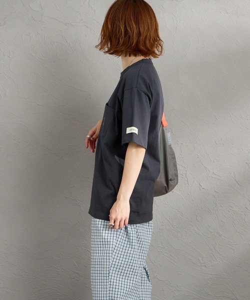 NORDISK（ノルディスク）の「[NORDISK/ノルディスク] 別注 ワンポイント刺繍 ポケットTシャツ（Tシャツ/カットソー・レディース・チャコールグレー/ブラック/ホワイト・XL/L/M/S）」の19枚目の写真