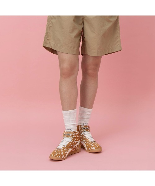 Reebok（リーボック）の「フリースタイル ハイ / F/S HI（スニーカー・レディース・ブラウン/ホワイト・22.0cm/26.0cm/25.5cm/25.0cm/24.0cm/24.5cm/23.5cm/23.0cm/22.5cm）」の16枚目の写真