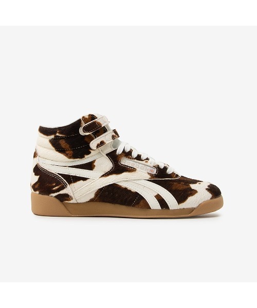Reebok（リーボック）の「フリースタイル ハイ / F/S HI（スニーカー・レディース・ブラウン/ホワイト・22.0cm/26.0cm/25.5cm/25.0cm/24.0cm/24.5cm/23.5cm/23.0cm/22.5cm）」の6枚目の写真