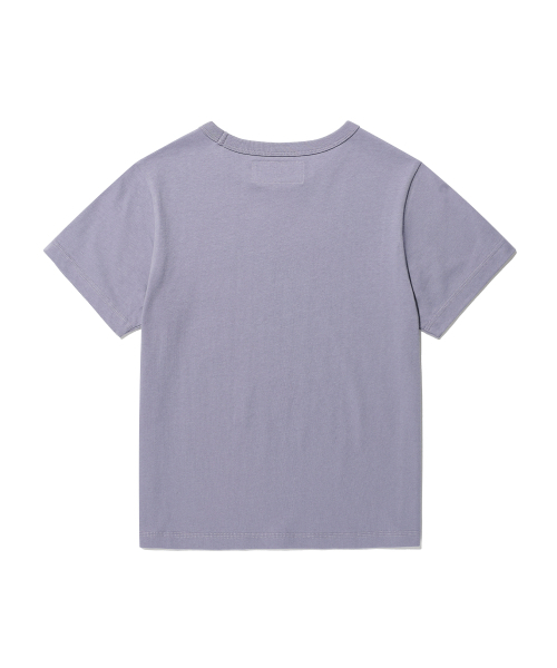 AECA(エイカ)の「EVERYDAY AECA CLOVER POCKET TEE-PURPLE(Tシャツ/カットソー・レディース・その他・M/L/XL)」の4枚目の写真