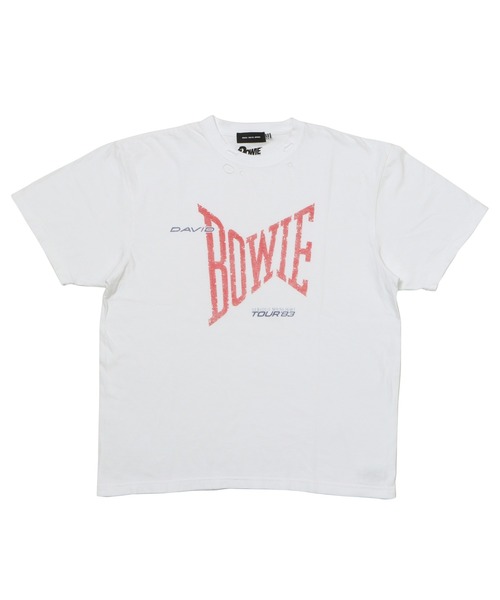GOOD ROCK SPEED(グッドロックスピード)の「David Bowie 26DAB002W(Tシャツ/カットソー・メンズ・ホワイト・MEDIUM/X-LARGE/LARGE)」の1枚目の写真