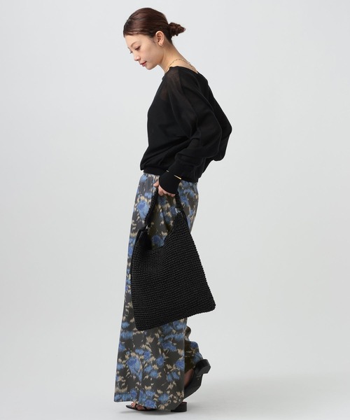 BAYFLOW（ベイフロー）の「アソート柄リラックスパンツ（その他パンツ・レディース・ブラック系その他/イエロー系その他/ブラウン系その他・MEDIUM/SMALL）」の18枚目の写真