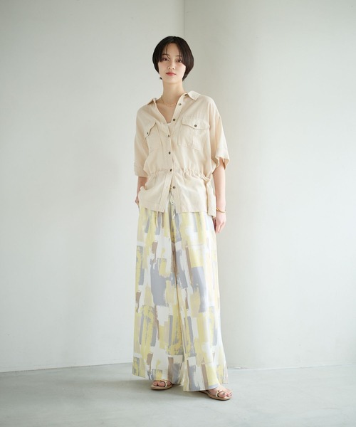 BAYFLOW（ベイフロー）の「アソート柄リラックスパンツ（その他パンツ・レディース・ブラック系その他/イエロー系その他/ブラウン系その他・MEDIUM/SMALL）」の20枚目の写真