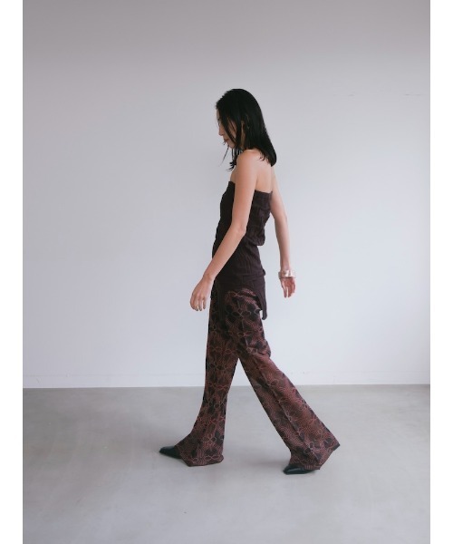 Ruh Dhan(ルーダン)の「Flower Geometry Pants(その他パンツ・レディース・ボルドー/オレンジ/グレー・FREE)」の20枚目の写真