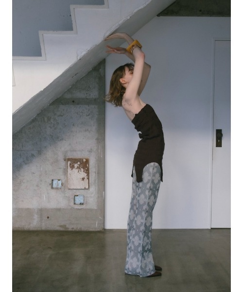 Ruh Dhan(ルーダン)の「Flower Geometry Pants(その他パンツ・レディース・ボルドー/オレンジ/グレー・FREE)」の11枚目の写真