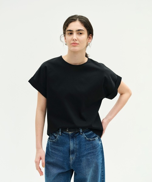 N.O.R.C(ノーク)の「バックジップTシャツ【CLEAN MOTION】(Tシャツ/カットソー・レディース・ブラック/ホワイト・フリー)」の5枚目の写真