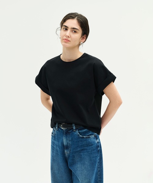 N.O.R.C(ノーク)の「バックジップTシャツ【CLEAN MOTION】(Tシャツ/カットソー・レディース・ブラック/ホワイト・フリー)」の7枚目の写真