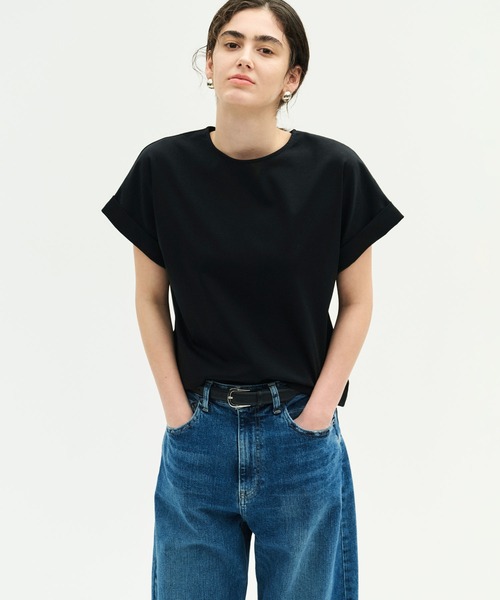 N.O.R.C(ノーク)の「バックジップTシャツ【CLEAN MOTION】(Tシャツ/カットソー・レディース・ブラック/ホワイト・フリー)」の8枚目の写真
