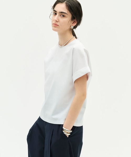 N.O.R.C(ノーク)の「バックジップTシャツ【CLEAN MOTION】(Tシャツ/カットソー・レディース・ブラック/ホワイト・フリー)」の19枚目の写真
