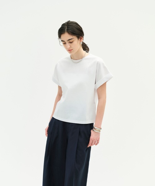N.O.R.C(ノーク)の「バックジップTシャツ【CLEAN MOTION】(Tシャツ/カットソー・レディース・ブラック/ホワイト・フリー)」の22枚目の写真