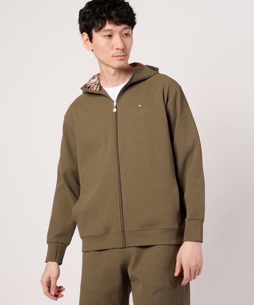 Arnold Palmer(アーノルドパーマー)の「タウン&レジャー シェア フルジップパーカー(パーカー・レディース・ブラック/カーキ・XS/L/M/S/LL)」の21枚目の写真
