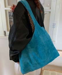 リバーシブルレオパード柄トートバッグ