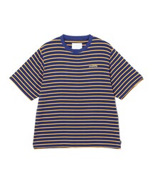 Whimsy（ウィムジー）の「WHIMSY SOCKS / RAYON BORDER TEE（Tシャツ/カットソー）」