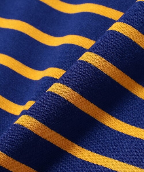 Whimsy(ウィムジー)の「WHIMSY SOCKS / RAYON BORDER TEE(Tシャツ/カットソー・メンズ・ブラック/ブルー・XL/L/M)」の8枚目の写真