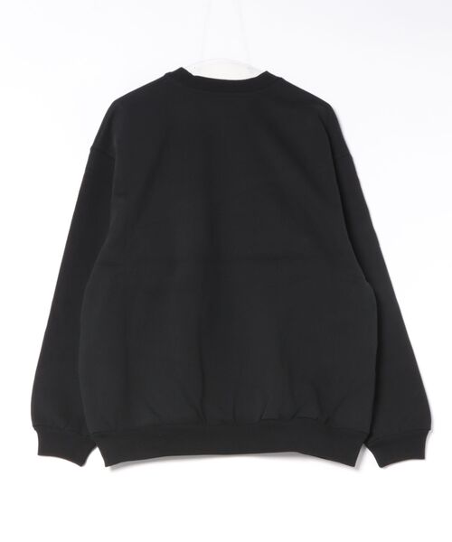 TONE SELECT WEAR（トーンセレクトウェア）の「United Athle(ユナイテッドアスレ) 15.0オンス オープンエンド マグナムウェイト クルーネック スウェット（裏起毛） (5799-01) (579901)【15オンス 無地 ヘビーウェイト】（スウェット・メンズ・ブラック・MEDIUM）」の2枚目の写真
