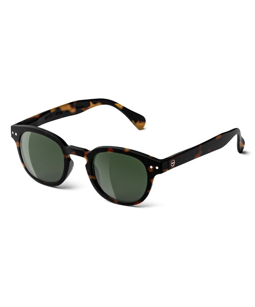 IZIPIZI(イジピジ)の「【IZIPIZI/イジピジ】SUN POLARIZED#C Retro square(サングラス・メンズ・ブラック/ダークブラウン/イエロー・FREE)」の3枚目の写真