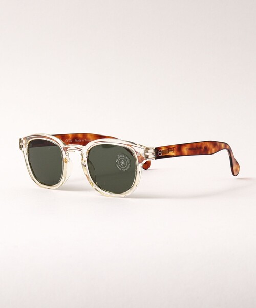 IZIPIZI(イジピジ)の「【IZIPIZI/イジピジ】SUN POLARIZED#C Retro square(サングラス・メンズ・ブラック/ダークブラウン/イエロー・FREE)」の4枚目の写真