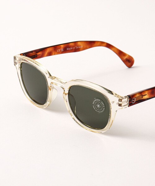 IZIPIZI(イジピジ)の「【IZIPIZI/イジピジ】SUN POLARIZED#C Retro square(サングラス・メンズ・ブラック/ダークブラウン/イエロー・FREE)」の8枚目の写真