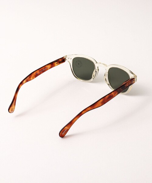 IZIPIZI(イジピジ)の「【IZIPIZI/イジピジ】SUN POLARIZED#C Retro square(サングラス・メンズ・ブラック/ダークブラウン/イエロー・FREE)」の9枚目の写真